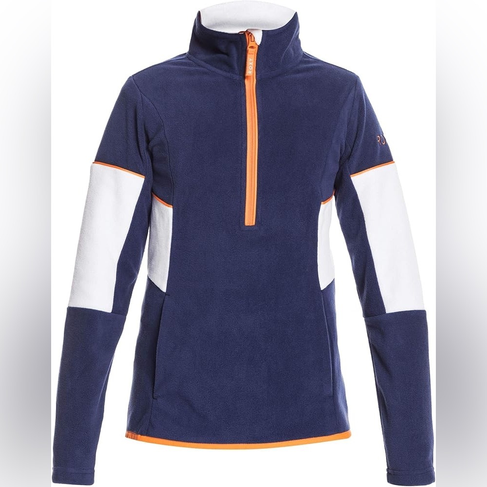 Roxy Sayna Half Zip Fleece Girls Size M (10)